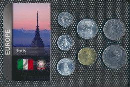 Italien Stgl./unzirkuliert Kursmünzen Stgl./unzirkuliert Ab 1969 1 Lire Bis 100 Lire (10091545 - Sonstige & Ohne Zuordnung