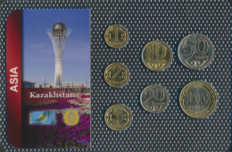 Kasachstan Stgl./unzirkuliert Kursmünzen Stgl./unzirkuliert Ab 1997 1 Tenge Bis 100 Tenge (10091738 - Kazakhstan