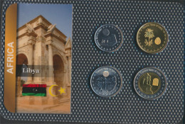 Libyen 2014 Stgl./unzirkuliert Kursmünzen 2014 50 Dirhams Bis 1/2 Dinar (10091737 - Libyen