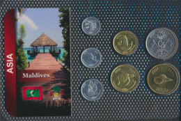Malediven Stgl./unzirkuliert Kursmünzen Stgl./unzirkuliert Ab 1984 1 Laari Bis 1 Rufiyaa (10091713 - Maldivas