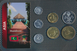 Malediven Stgl./unzirkuliert Kursmünzen Stgl./unzirkuliert Ab 1984 1 Laari Bis 1 Rufiyaa (10091715 - Maldive