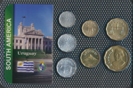 Uruguay Sehr Schön Kursmünzen Sehr Schön Ab 1976 1 Centimo Bis 1 Nuevo Peso (10092052 - Uruguay