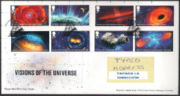 GROSSBRITANNIEN GRANDE BRETAGNE GB 2020 VISIONS OF THE UNIVERSE SET 8v FDC SG 4322-29 MI 4532-39 YT 4934-41 - 2011-2020 Em. Décimales