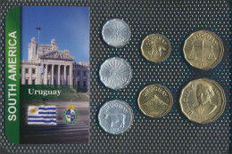 Uruguay Sehr Schön Kursmünzen Sehr Schön Ab 1976 1 Centimo Bis 1 Nuevo Peso (10092055 - Uruguay