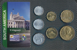 Uruguay Sehr Schön Kursmünzen Sehr Schön Ab 1976 1 Centimo Bis 1 Nuevo Peso (10092057 - Uruguay