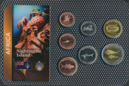 Nightingale Island 2011 Stgl./unzirkuliert Kursmünzen 2011 1/2 Pence Bis 25 Pence (10091837 - Unclassified