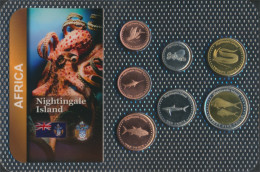 Nightingale Island 2011 Stgl./unzirkuliert Kursmünzen 2011 1/2 Pence Bis 25 Pence (10091838 - Zonder Classificatie
