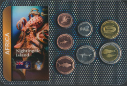 Nightingale Island 2011 Stgl./unzirkuliert Kursmünzen 2011 1/2 Pence Bis 25 Pence (10091839 - Unclassified