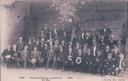 Lausanne VD, Fêtes Du Cinquantenaire, 1859-1909, Société Fédérale De Sous-officiers (24.5.1909) - Events