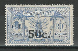 Nouvelles Hébrides Yv. 76, Mi 73II * - Unused Stamps