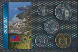 Samoa Stgl./unzirkuliert Kursmünzen Stgl./unzirkuliert Ab 2002 5 Sene Bis 1 Tala (10091852 - Samoa