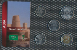 Saudi-Arabien Stgl./unzirkuliert Kursmünzen Stgl./unzirkuliert Ab 1976 5 Halala Bis 100 Halala (10091845 - Saudi Arabia