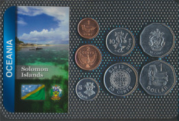 Salomoninseln Stgl./unzirkuliert Kursmünzen Stgl./unzirkuliert Ab 1987 1 Cent Bis 1 Dollar (10092005 - Islas Salomón