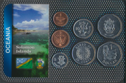 Salomoninseln Stgl./unzirkuliert Kursmünzen Stgl./unzirkuliert Ab 1987 1 Cent Bis 1 Dollar (10092008 - Solomon Islands