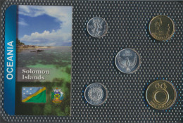 Salomoninseln 2012 Stgl./unzirkuliert Kursmünzen 2012 10 Cents Bis 2 Dollars (10092013 - Salomonen