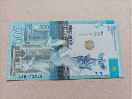 Billete De Kazajistan De 500 Tenge, Año 2017, Serie AA, UNC - Kazachstan