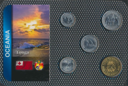 Tonga 2015 Stgl./unzirkuliert Kursmünzen 2015 5 Seniti Bis 1 Paanga (10092137 - Tonga