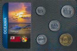 Tonga 2015 Stgl./unzirkuliert Kursmünzen 2015 5 Seniti Bis 1 Paanga (10092139 - Tonga