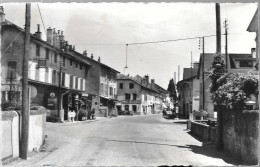 CPA-1955-74-DOUVAINE-Rue CENTRALE--Edit S.L-TBE - Douvaine