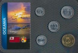 Tonga 2015 Stgl./unzirkuliert Kursmünzen 2015 5 Seniti Bis 1 Paanga (10092140 - Tonga