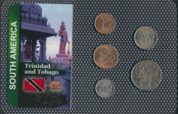 Trinidad Und Tobago Stgl./unzirkuliert Kursmünzen Stgl./unzirkuliert Ab 1973 1 Cent Bis 50 Cents (10092079 - Trinidad & Tobago