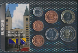 Bosnia-Herzegovina Stgl./unzirkuliert Kursmünzen Stgl./unzirkuliert From 1998 5 Feninga Until 5 Konvertible Mark - Bosnie-Herzegovine