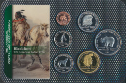 USA 2017 Stgl./unzirkuliert Kursmünzen 2017 1 Cent Bis 1 Dollar Blackfoot (10092429 - Mint Sets