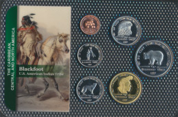 USA 2017 Stgl./unzirkuliert Kursmünzen 2017 1 Cent Bis 1 Dollar Blackfoot (10092434 - Mint Sets