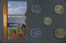 Sambia 1992 Stgl./unzirkuliert Kursmünzen 1992 25 Ngwee Bis 10 Kwacha (10092239 - Zambia