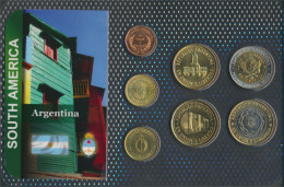 Argentinien Stgl./unzirkuliert Kursmünzen Stgl./unzirkuliert Ab 1992 1 Centavo Bis 2 Pesos (10091217 - Argentine