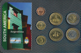 Argentinien Stgl./unzirkuliert Kursmünzen Stgl./unzirkuliert Ab 1992 1 Centavo Bis 2 Pesos (10091220 - Argentine