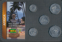 Sao Tome E Principe 1997 Stgl./unzirkuliert Kursmünzen 1997 100 Dobras Bis 2.000 Dobras (10091848 - Santo Tomé Y Príncipe