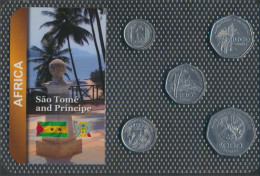 Sao Tome E Principe 1997 Stgl./unzirkuliert Kursmünzen 1997 100 Dobras Bis 2.000 Dobras (10091848 - Sao Tomé E Principe