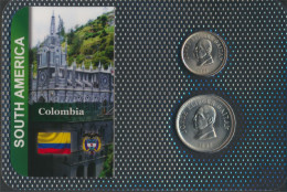 Kolumbien 1965 Stgl./unzirkuliert Kursmünzen 1965 20 Centavos Bis 50 Centavos (10091407 - Colombia