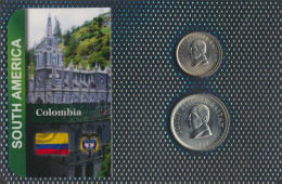 Kolumbien 1965 Stgl./unzirkuliert Kursmünzen 1965 20 Centavos Bis 50 Centavos (10091412 - Colombia