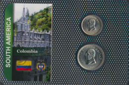 Kolumbien 1965 Stgl./unzirkuliert Kursmünzen 1965 20 Centavos Bis 50 Centavos (10091414 - Colombie