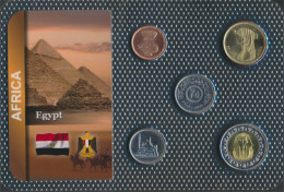 Ägypten Stgl./unzirkuliert Kursmünzen Stgl./unzirkuliert Ab 2005 5 Piatres Bis 1 Pound (10091346 - Egypt