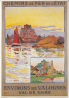 Delcampe - CPM Repro - Valognes - Chemins De Fer De L'état - Valognes