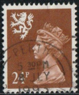 GB 1991 Yv. N°1582 - 24p Marron - Oblitéré - Scotland