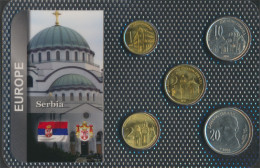 Serbien Stgl./unzirkuliert Kursmünzen Stgl./unzirkuliert Ab 2005 1 Dinar Bis 20 Dinara (10092032 - Serbien