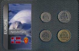 Spitzbergen 1993 Stgl./unzirkuliert Kursmünzen 1993 10 Rubles Bis 100 Rubles (10091968 - Zonder Classificatie