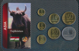 Tadschikistan 2011 Stgl./unzirkuliert 2011 1 Diram Bis 1 Somoni (10092119 - Tajikistan
