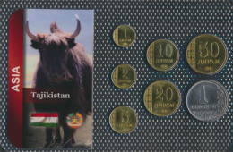 Tadschikistan 2011 Stgl./unzirkuliert 2011 1 Diram Bis 1 Somoni (10092123 - Tagikistan