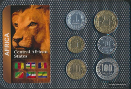 Central African States Stgl./unzirkuliert Kursmünzen Stgl./unzirkuliert Ab 1973 1 Franc Until 100 Francs - Central African Republic