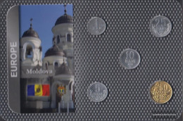 Moldawien Stgl./unzirkuliert Kursmünzen Stgl./unzirkuliert From 1993 1 Ban Until 50 Bani - Moldova