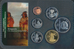 USA 2016 Stgl./unzirkuliert Kursmünzen 2016 1 Cent Bis 1 Dollar Iroquois (10092419 - Mint Sets