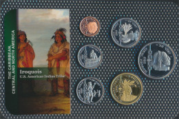 USA 2016 Stgl./unzirkuliert Kursmünzen 2016 1 Cent Bis 1 Dollar Iroquois (10092428 - Mint Sets