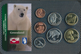 Dänemark - Grönland 2010 Stgl./unzirkuliert Kursmünzen 2010 25 Öre Bis 20 Kroner (10091621 - Greenland