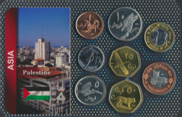 Palästina 2010 Stgl./unzirkuliert Kursmünzen 2010 1 Fils Bis 2 Dinars (10091830 - Non Classés