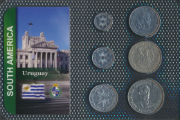 Uruguay 1989 Sehr Schön Kursmünzen 1989 5 Bis 500 Nuevos Pesos (10092049 - Uruguay